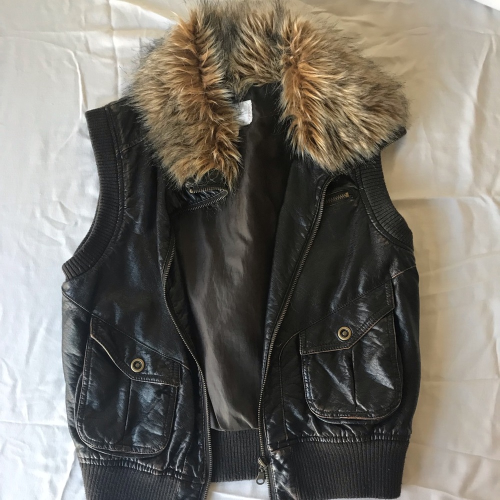 Leather Vest